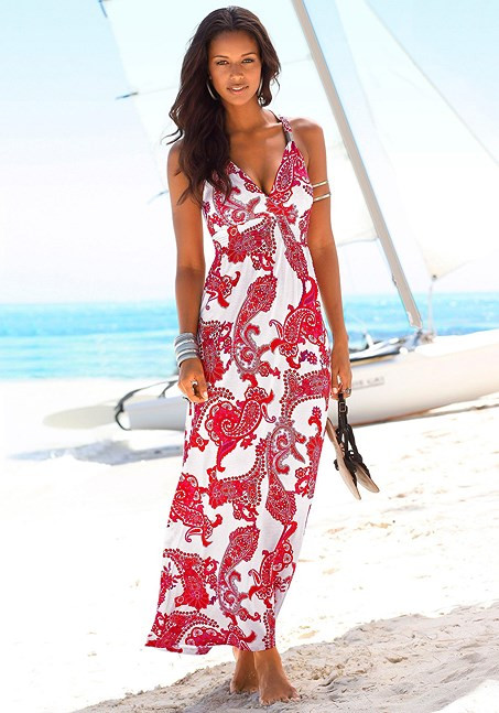 sleeveless maxi dress | Lascana