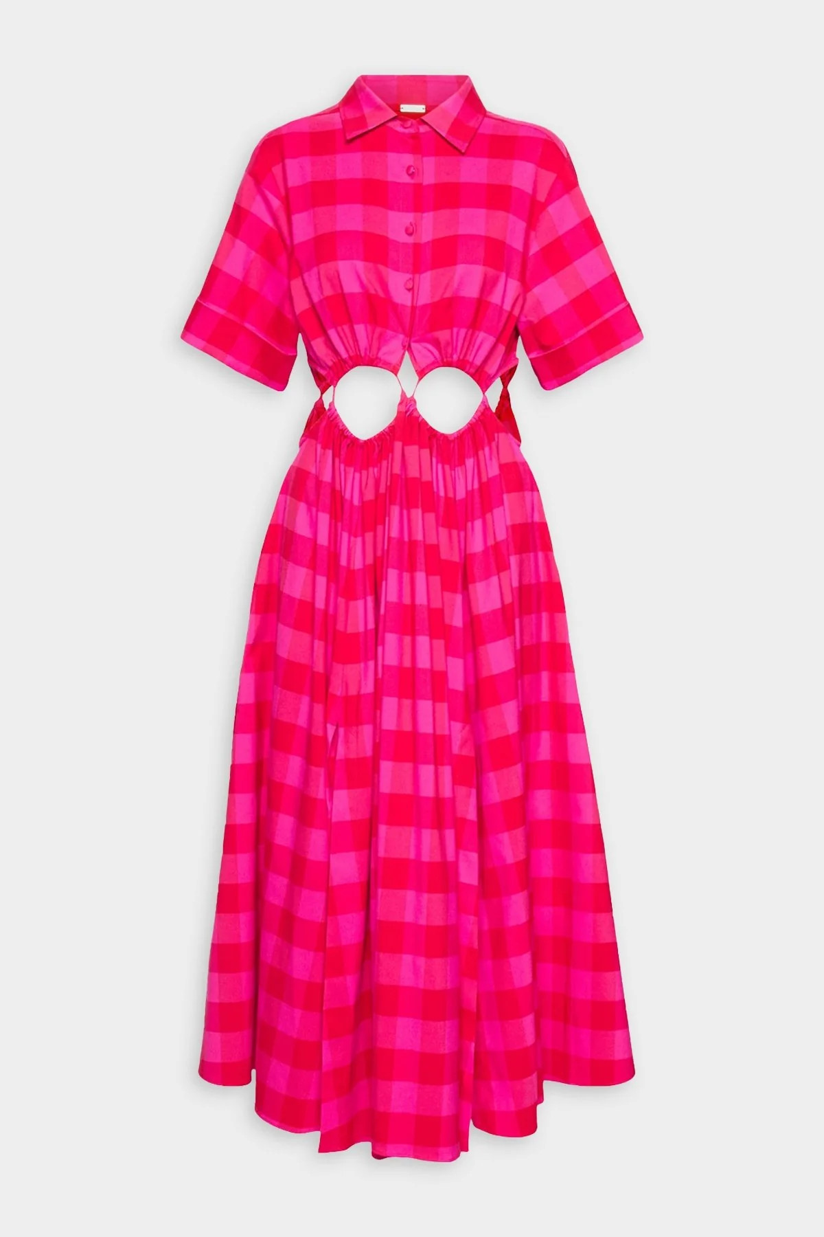 Keegan Dress in Ghermez Rose - M | Shop Olivia