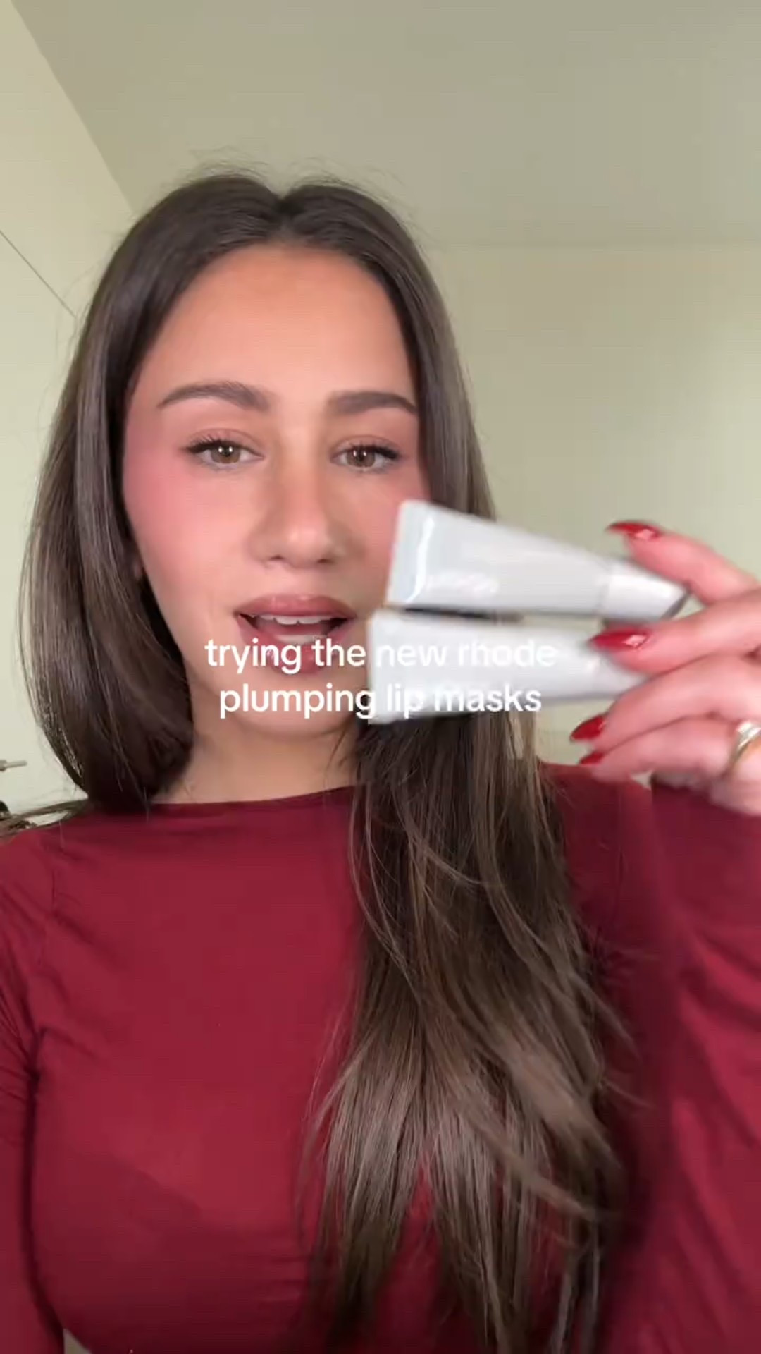 Trying the new Rhode lip plumping masks

#LTKselfcare #LTKgrwm #LTKBeauty