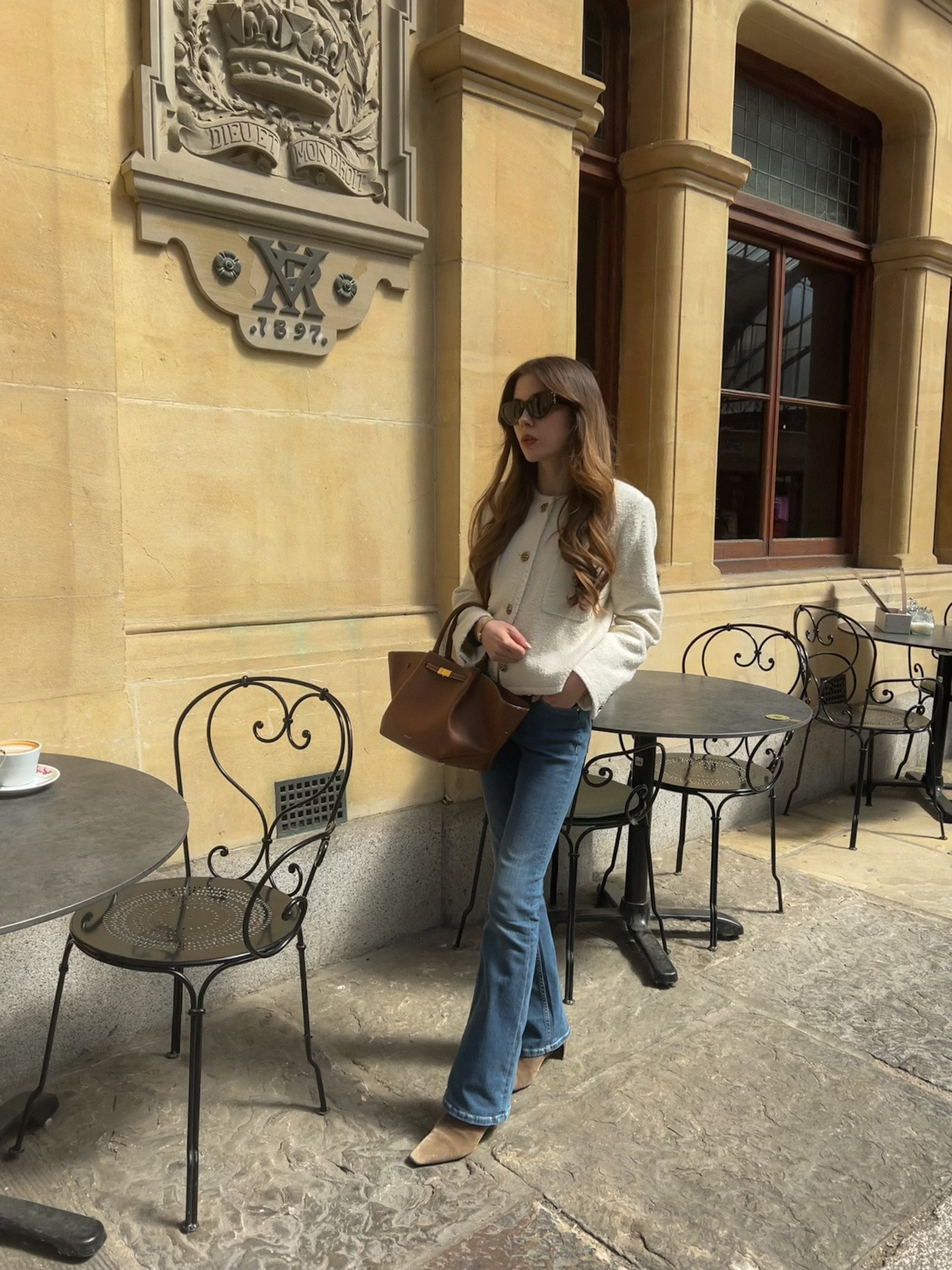 Wearing the petite length in my most worn jeans 🤍

#LTKootd #LTKPetite #LTKSeasonal