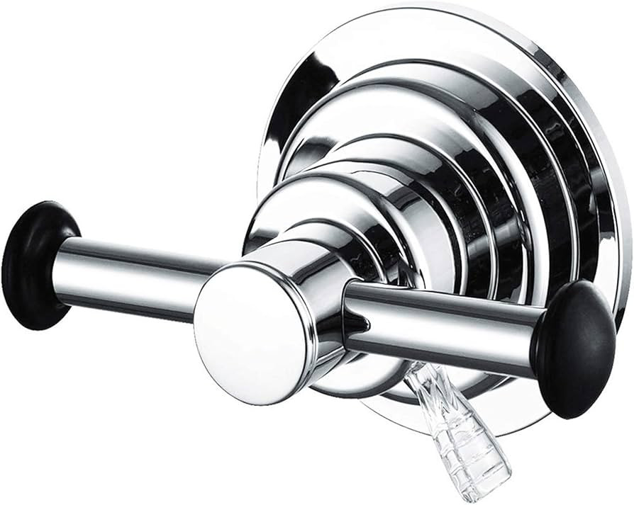 BOPai Stylish Suction Cup Hooks for Shower Loofah Towel Washcloth, Relocatable Holder | Amazon (US)