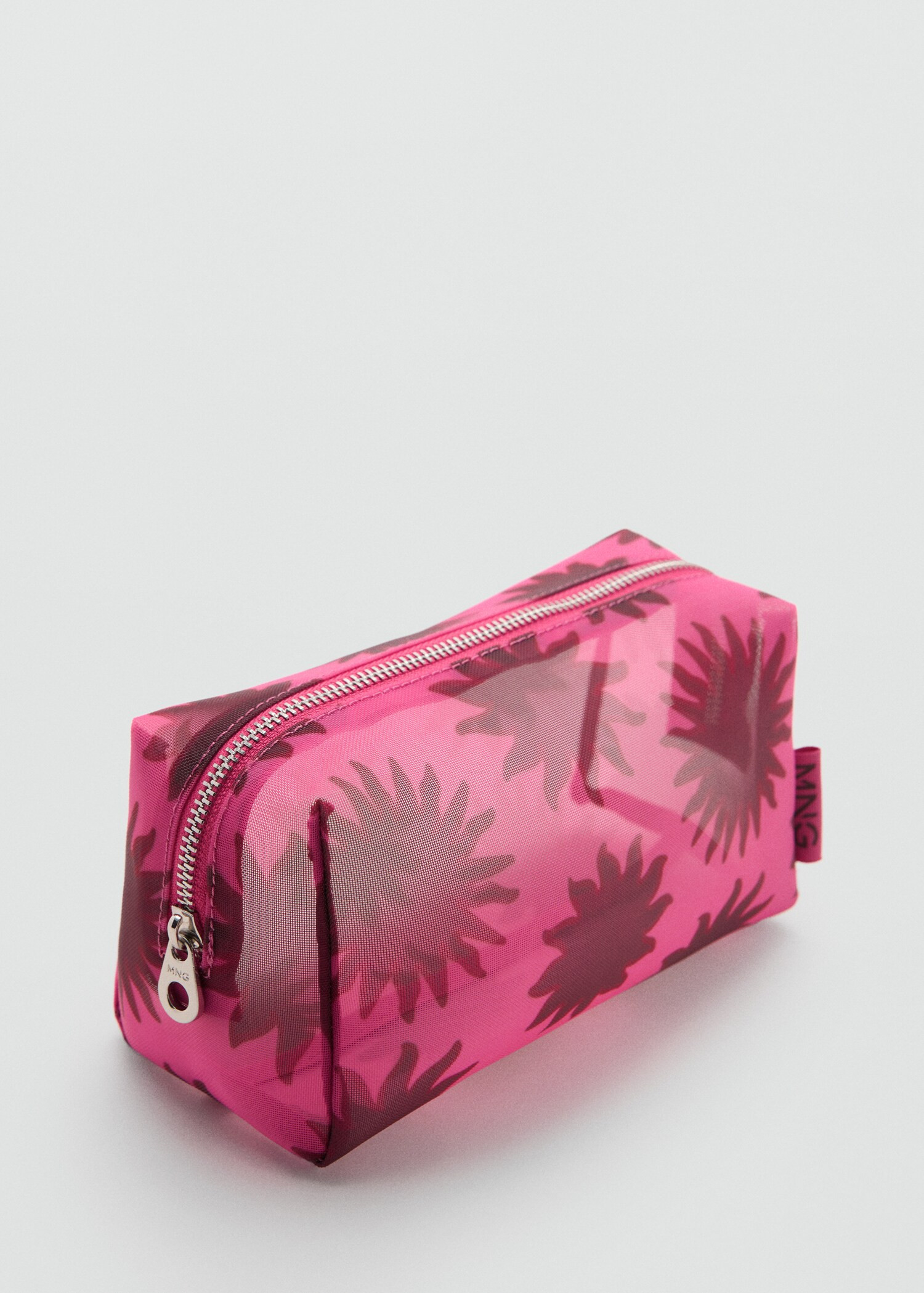 Printed transparent cosmetics bag | MANGO (US)