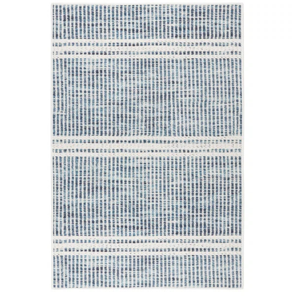 Malta Blue Machine Washable Rug | Wayfair North America