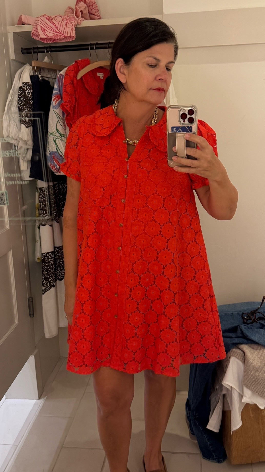 Pretty orange dress for spring events! Bridal shower, baby showerr

#LTKMidsize #LTKdayinmylife #LTKOver40