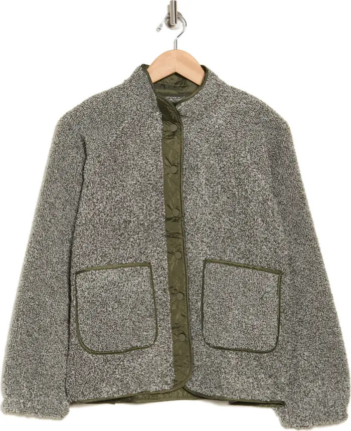 Blu Pepper Snap Front Fleece Jacket | Nordstromrack | Nordstrom Rack