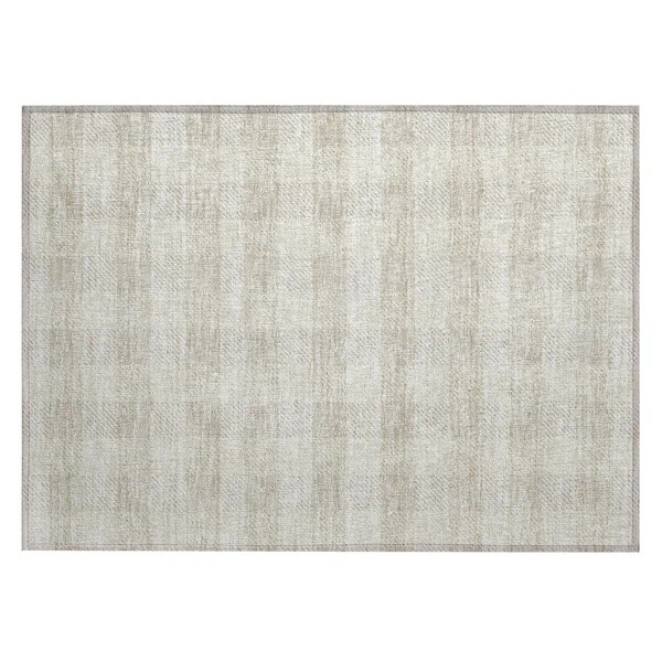 Colzie Flatweave Checkered Indoor / Outdoor Rug | Wayfair North America