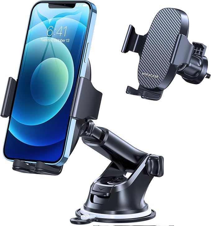 Miracase 3-in-1 Cell Phone Holder for Car, Universal Car Phone Holder Mount for Car Dashboard Air... | Amazon (US)