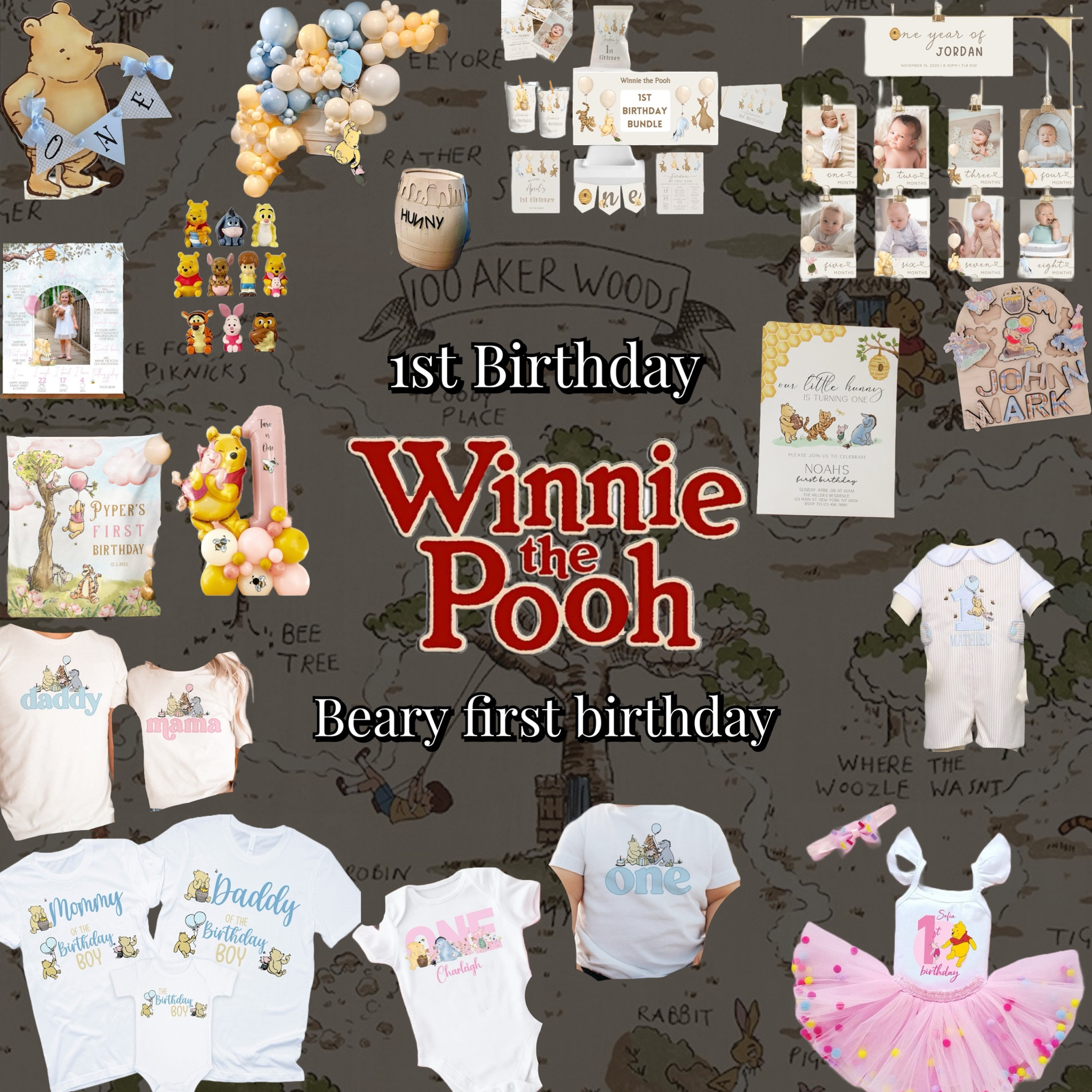 Beary first birthday 🍯 Winnie the Pooh first birthday | Disney first birthday 

#LTKfamily #LTKkids #LTKparties