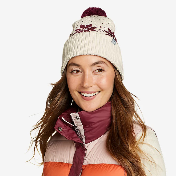 Lola Peak Pom Beanie | Eddie Bauer, LLC