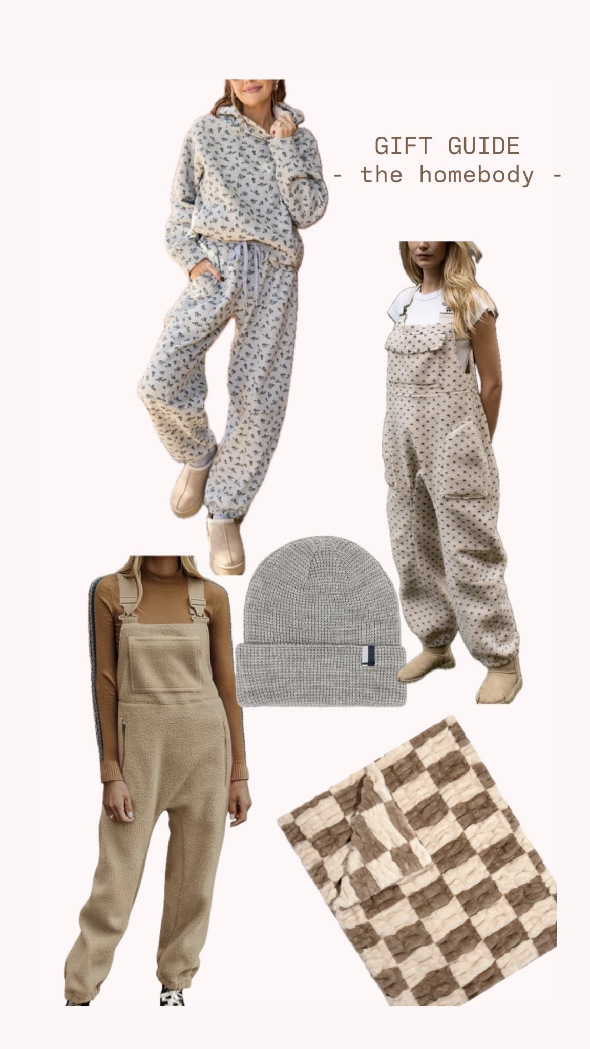 A cozy gift guide for the homebody! Truly obsessed with this floral jumpsuit. Linked with all price points! Shop early!!!

Holidays Christmas women gift ideas gift guide holidays sister mom friend 

#LTKmomlife #LTKHoliday #LTKGiftGuide