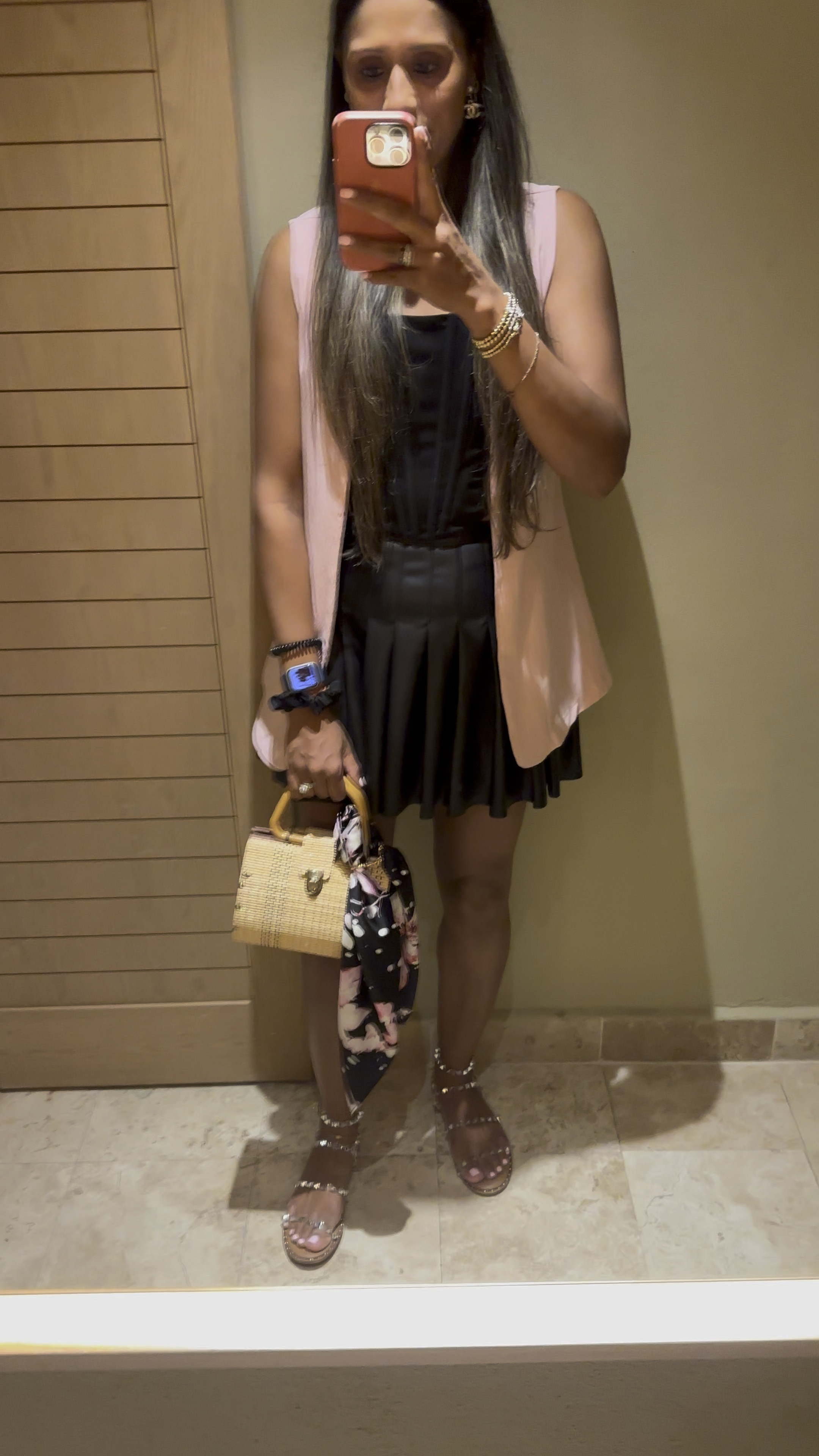 Black and pink for this Saturday! My favorite Faux leather skirt and an Amazon corset top. Perfect for date night 

#LTKFindsUnder50 #LTKStyleTip #LTKVideo