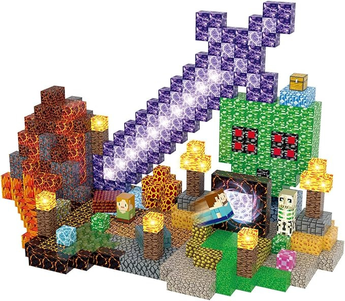 AIDYVOI 100pcs Magnetic Blocks, Magnetic Building Blocks Toys STEM Construction Toys Toddlers Age... | Amazon (US)