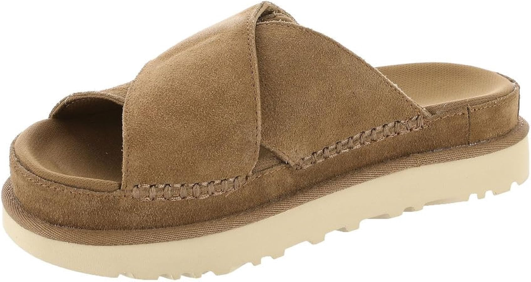 UGG Women's Goldenstar Cross Slide Sandal | Amazon (US)
