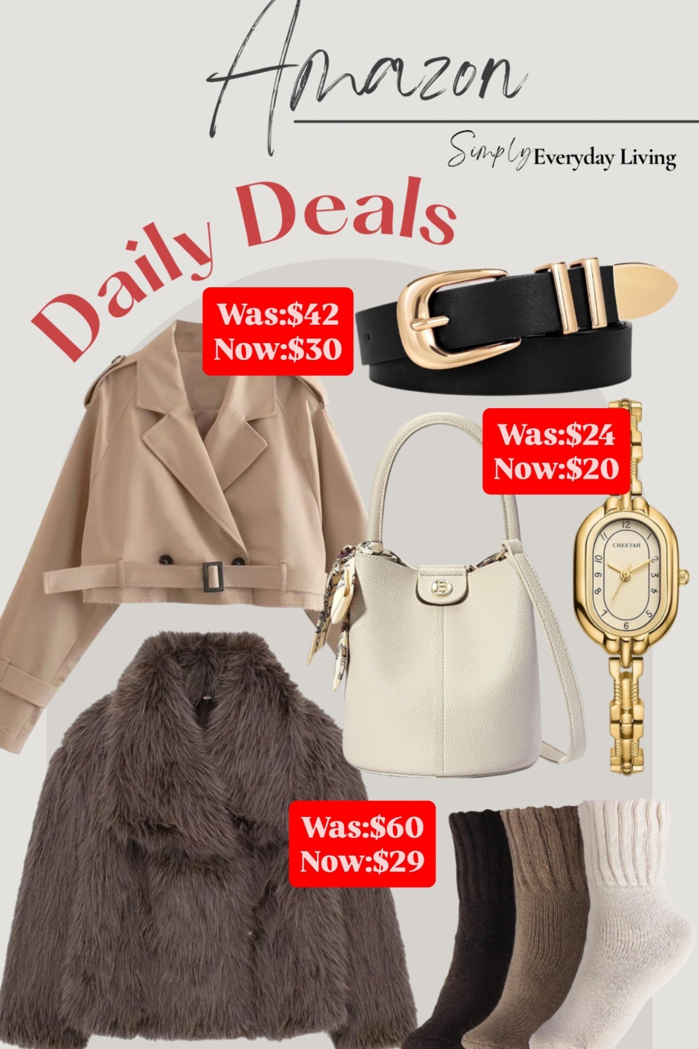 Amazon Daily Deals

#LTKSaleAlert