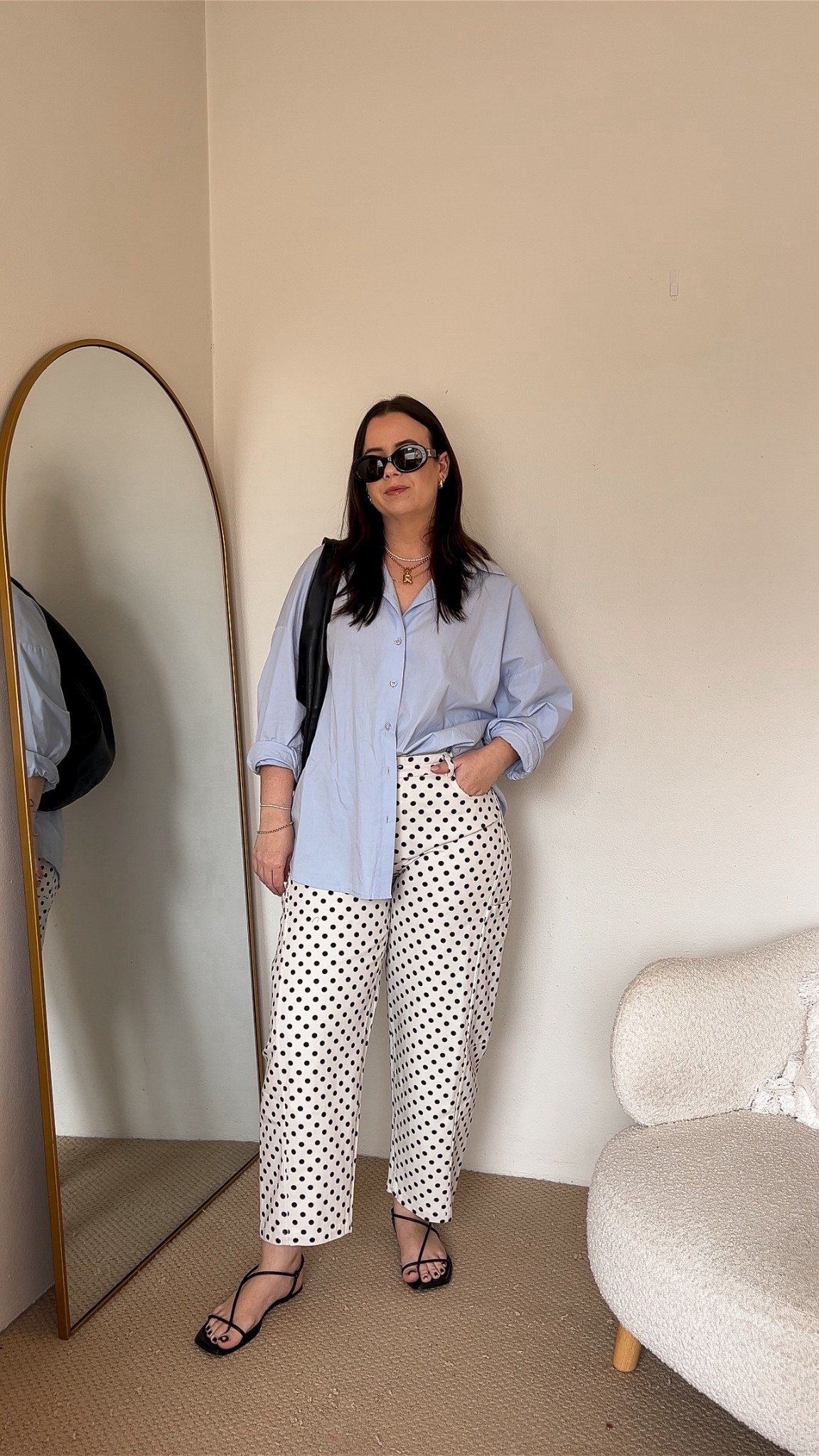 Shirt is old Atmos&Here - linked similar
Pants are Steele (wearing size XL) - can’t link here
Shoes are old A Emery - linked similar
Sunglasses are Celine

#LTKaustralia #LTKmidsize #LTKspring