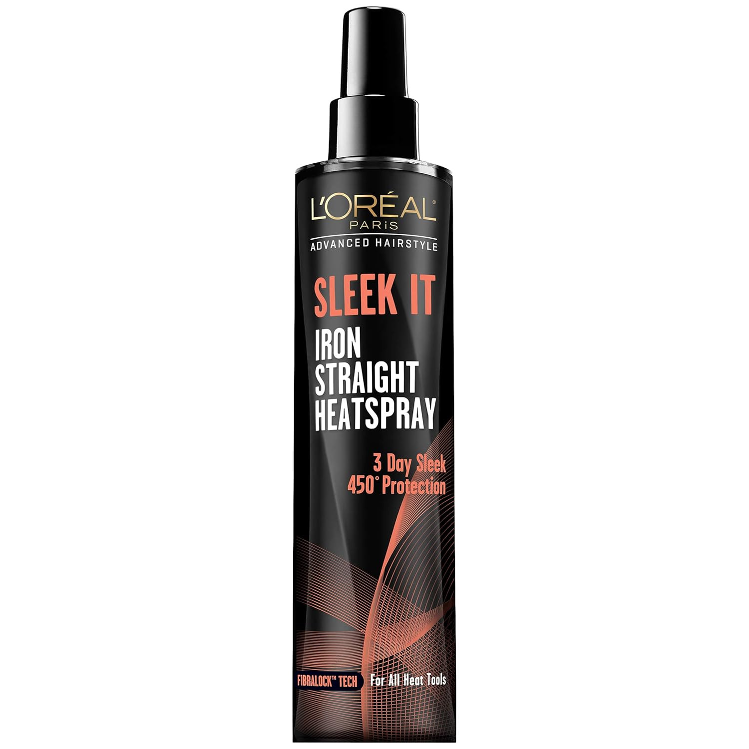 L'Oréal Paris Advanced Hairstyle Sleek It Iron Straight Heatspray, 5.7 fl. oz. (Packaging May Va... | Amazon (US)