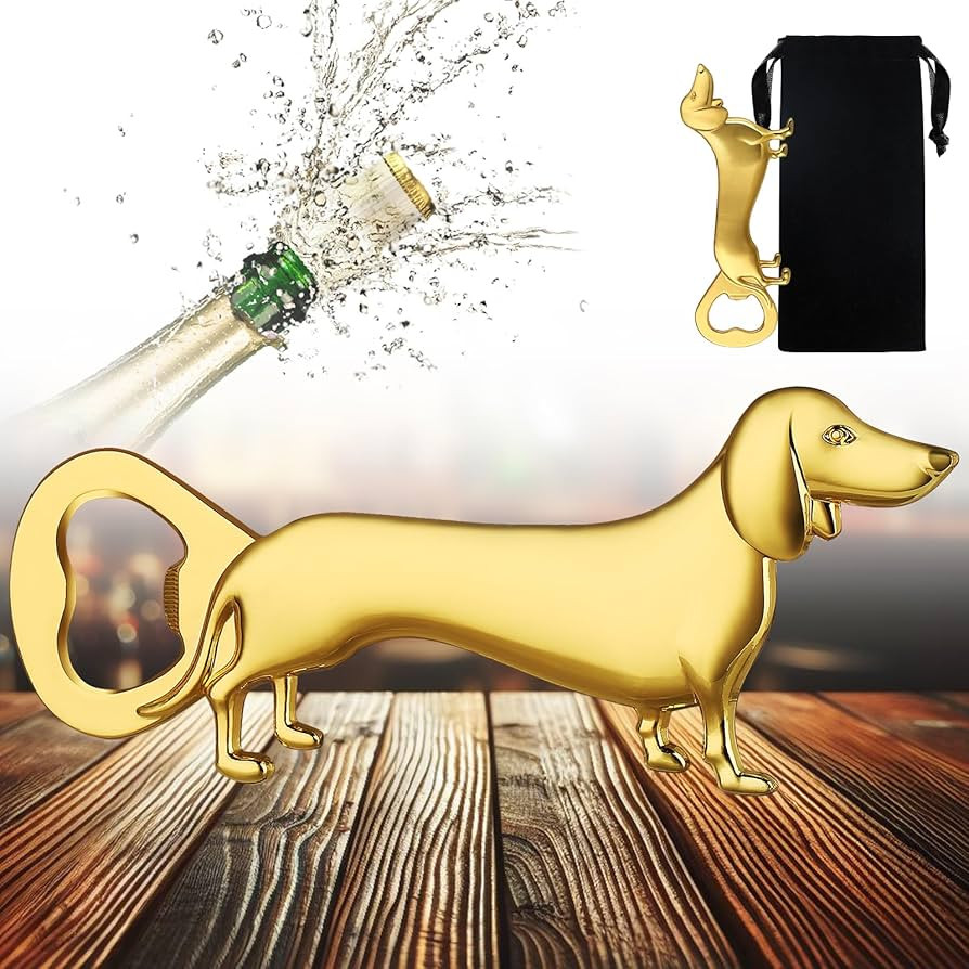 KKCHER Dachshund Bottle Opener, Wiener Dog Gifts for Dog Lovers, Birthday Gifts Father's Day Gift... | Amazon (US)