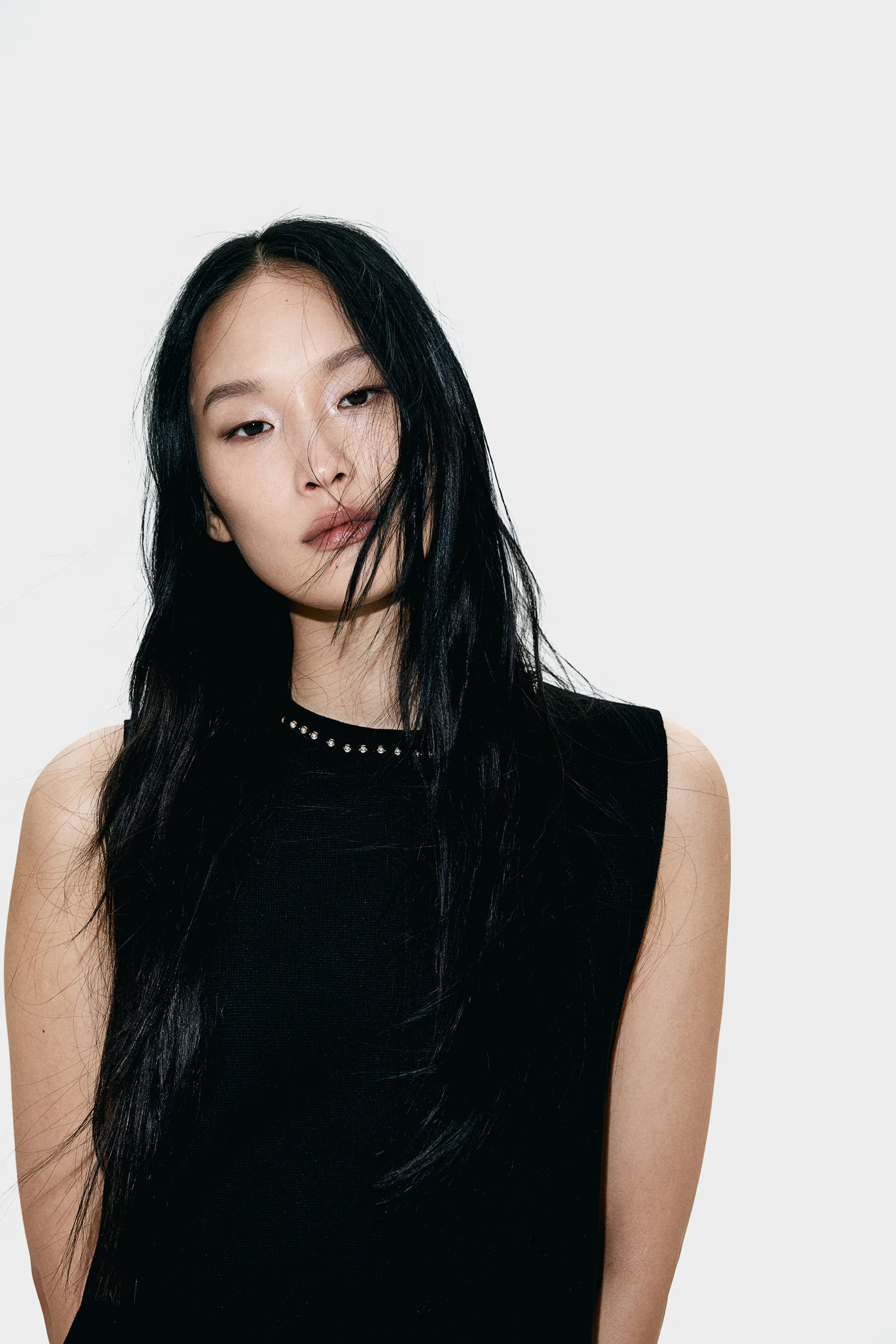 Bead-Embellished Sleeveless Top | H&M (US + CA)