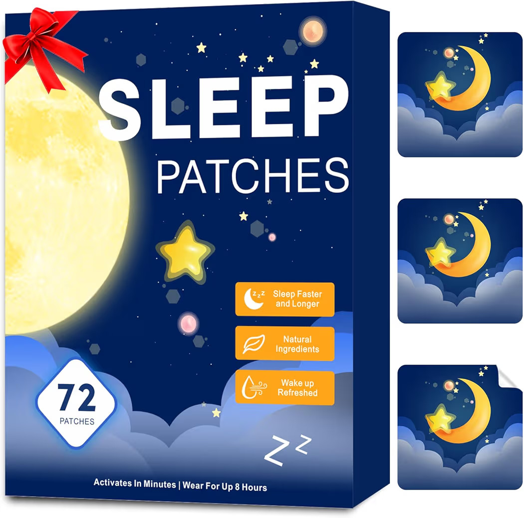 72 Sleep Patches for Adults Extra Strength, Sleep Patch with Melatonin & Valerian, All-Natural De... | Amazon (US)