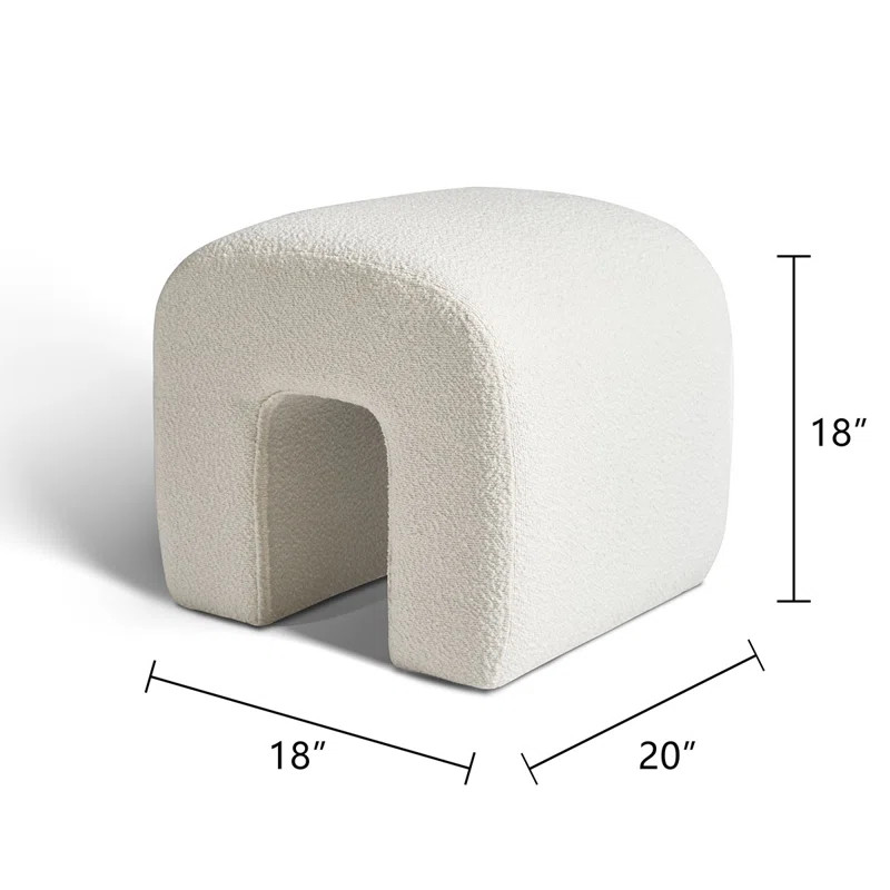Orren Ellis Keison 18" Wide Rectangle Ottoman | Wayfair | Wayfair North America