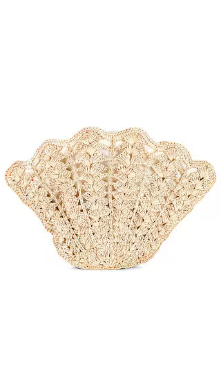 Seashell Clutch in Natural & Beige | Revolve Clothing (Global)
