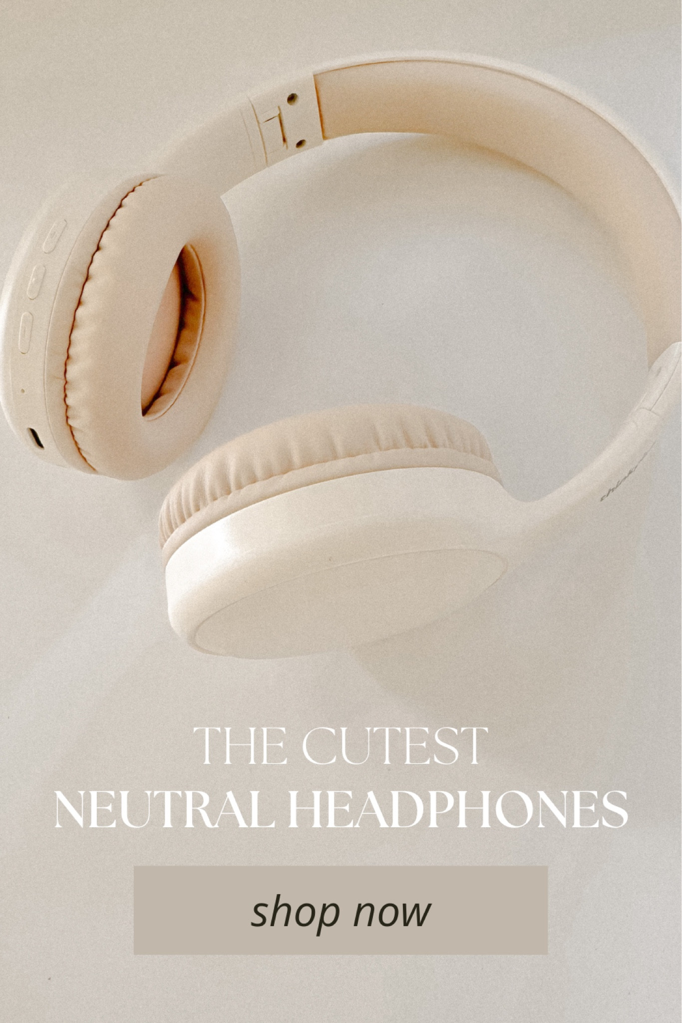 The cutest neutral headphones 

Upgrade your tech with these cute neutral headphones in a gorgeous beige shade. Perfect for commuting to school, going for a workout, or just lounging everyday at home. Tap to shop these stylish tech products and accessories! 🎧

#LTKsalealert #LTKtravel #LTKGiftGuide