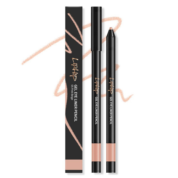 LipHip - Gel Eyeliner Pencil - 0.4g - 05.Pink Beige | Stylevana