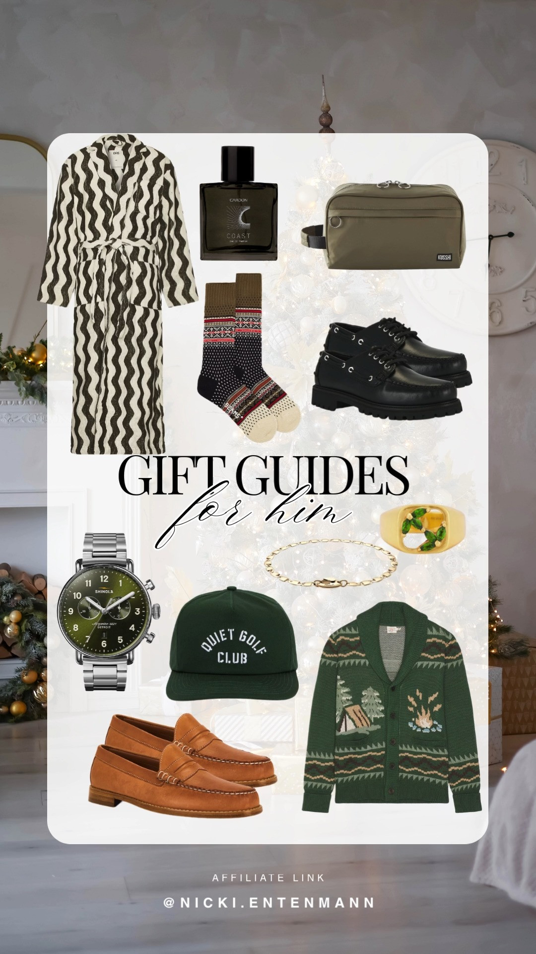 Seasonal spirit flows with gift guides for him, blending style and thoughtful picks that bring joy. Holiday giving feels effortless with curated essentials. #GiftGuide #ForHim #HolidayGifts #SeasonalStyle #LifestyleInspo #ShoppingInspo #TrendyLooks #FestiveVibes #WardrobeGoals #FashionDeals																	 

 #LTKGiftGuide #LTKSeasonal #LTKMens