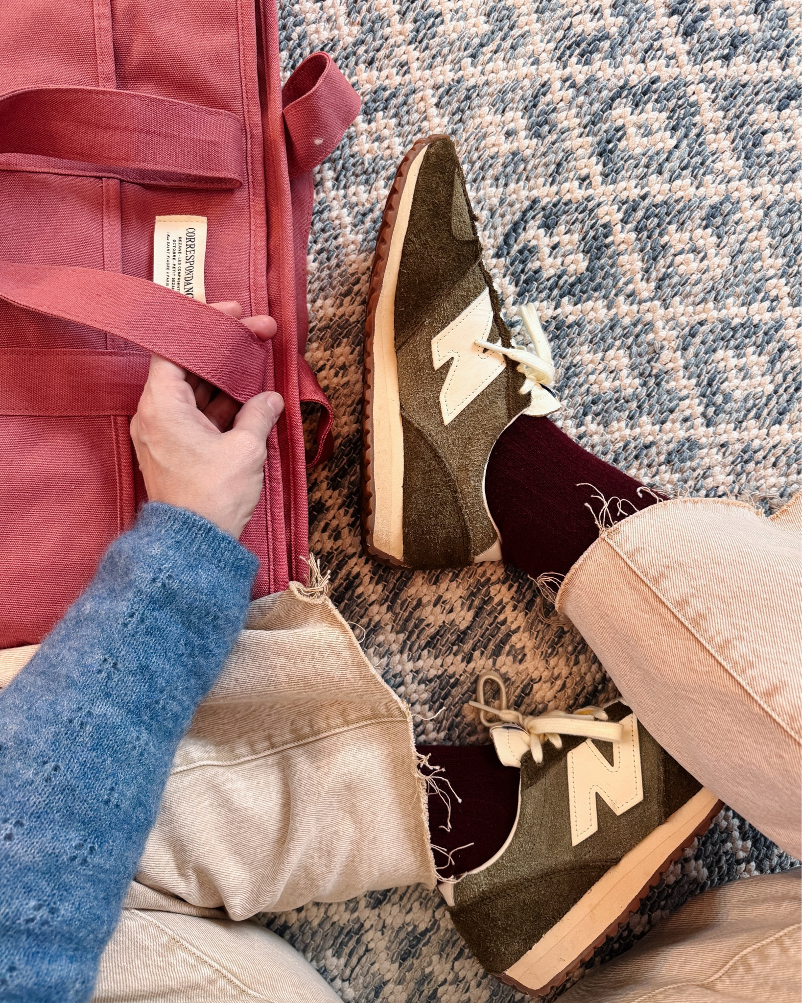 code LATELY15 at Pistola, wearing my regular size in the new Tate crop in Dune (5'3") ~ Sezane canvas tote & cardigan, wearing my regular size small ~ New Balance sneakers true to size ~ Madewell favorite white tee ~ Merit new lip blush in Andie with flush balm in LeBonBon underneath ~ Bauble Bar everyday earring stack ~ xo, Claire

#LTKmomlife #LTKSeasonal #LTKootd