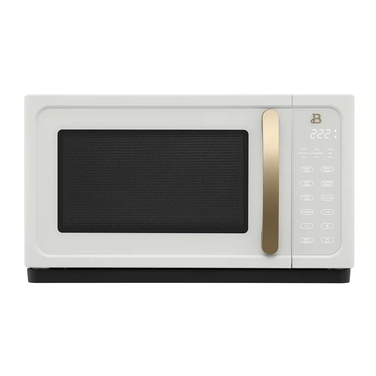 Beautiful 1.1 Cu ft Sensor Microwave Oven, White Icing by Drew Barrymore - Walmart.com | Walmart (US)