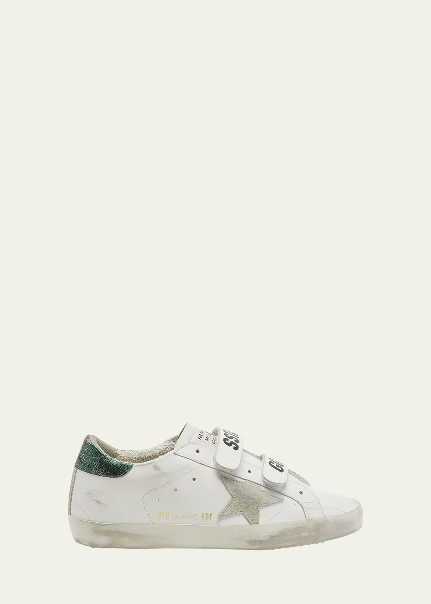 Golden Goose Old School Dual-Grip Leather Sneakers | Bergdorf Goodman