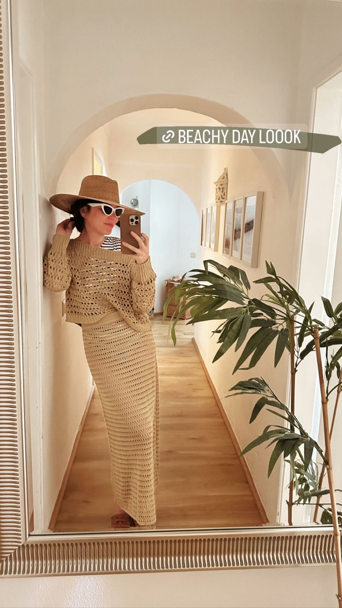 Beachy look with a open stitch maxi skirt and sweater ☀️

#LTKtravel #LTKeurope #LTKSeasonal