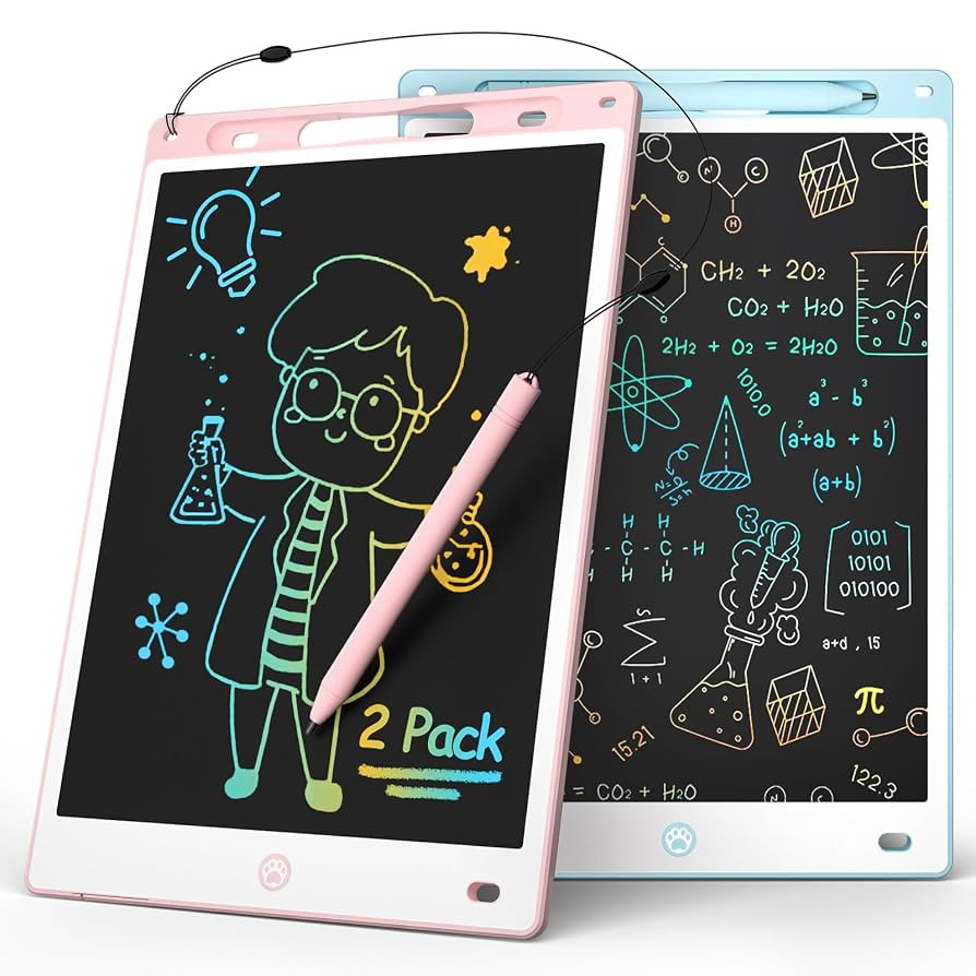2PACK LCD Writing Tablet (Pink＆Blue),Toddler Drawing Board Toys for Kids Learning & Education,1... | Amazon (US)
