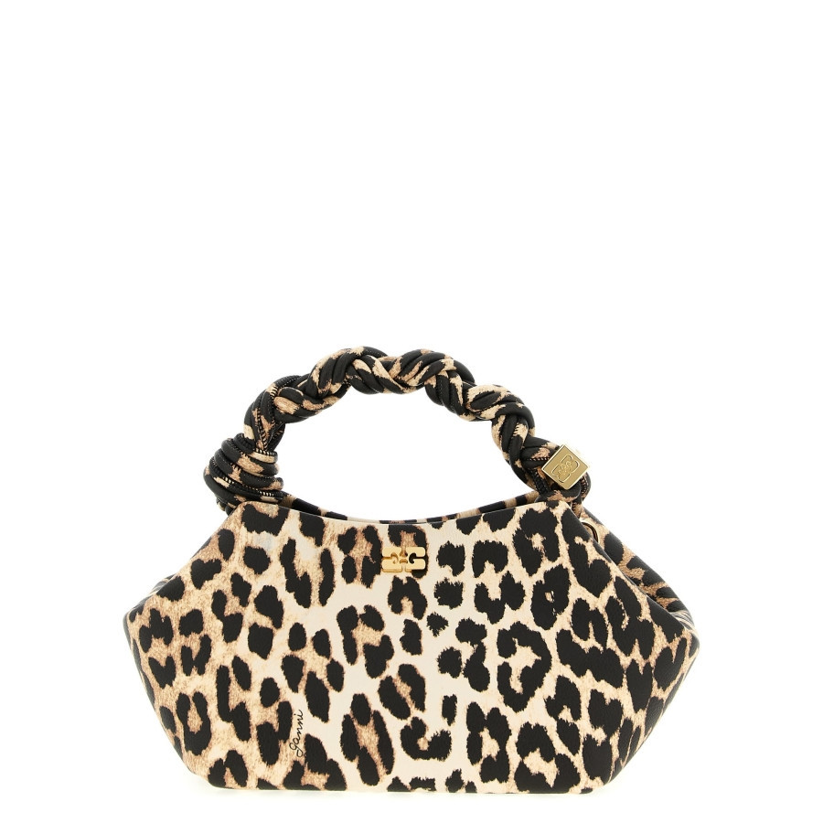 Ganni Small Bou Bag Leopard Handbag | Jomashop.com & JomaDeals.com