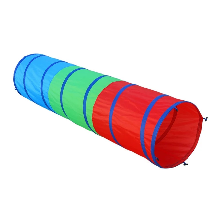 Play Day Pop Up Play Tunnel Portable Foldable Indoor Outdoor Fun Crawl Tube, Ages 3+ | Walmart (US)