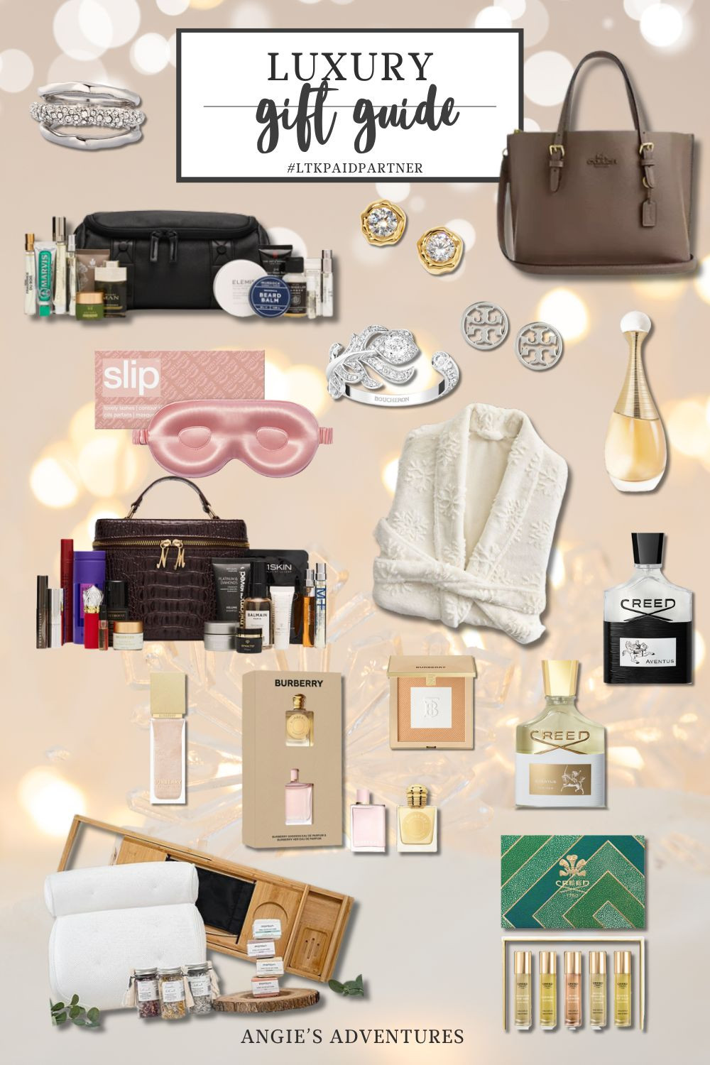 ✨ Luxury Gift Guide – Elevated & Timeless

If you’re shopping for someone special (or treating yourself), these luxury finds are pure perfection 🤍

#LuxuryGiftGuide
#LTKLuxury
#DesignerGifts
#CreedFragrance
#DiorBeauty
#NeimanMarcus 

 #LTKGiftGuide #LTKHoliday #LTKselfcare