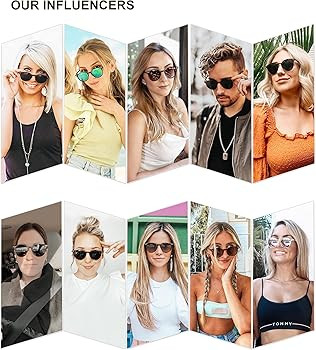 SOJOS Small Round Classic Polarized Sunglasses for Women Men Vintage Style UV400 Lens MAY SJ2113 | Amazon (US)