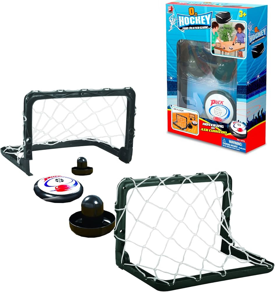 O2 Hockey - Table Top Hockey Game Set for Kids & Family. 2 Players Portable & Fast-Paced Fun Spor... | Amazon (US)