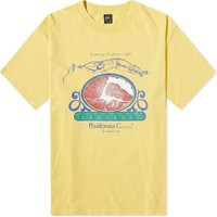 Brain Dead Men's Calisthenics T-Shirt in Lemon, Size Large | END. Clothing | End Clothing (US & RoW)