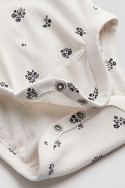 2-piece Cotton Set - Regular waist - Round Neck - Taupe/dog - Kids | H&M US | H&M (US + CA)