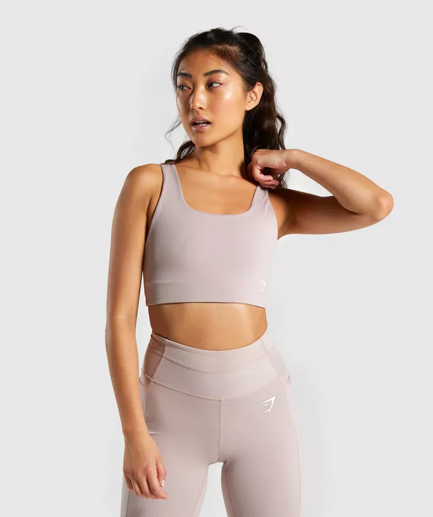 Dreamy Cap Sleeve Crop Top from Gymshark on 21 Buttons