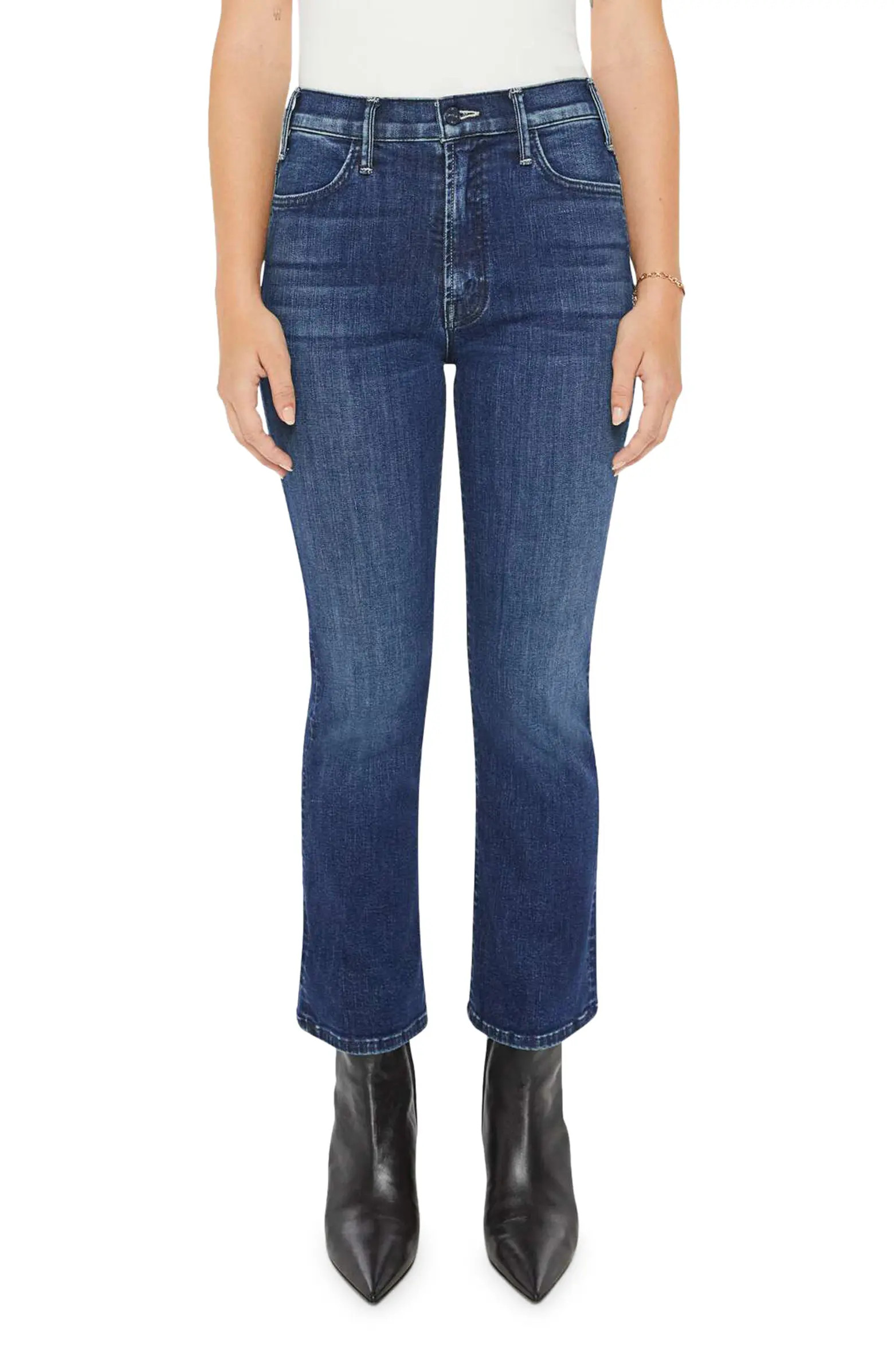 MOTHER Lil' Hustler Ankle Bootcut Jeans | Nordstrom | Nordstrom