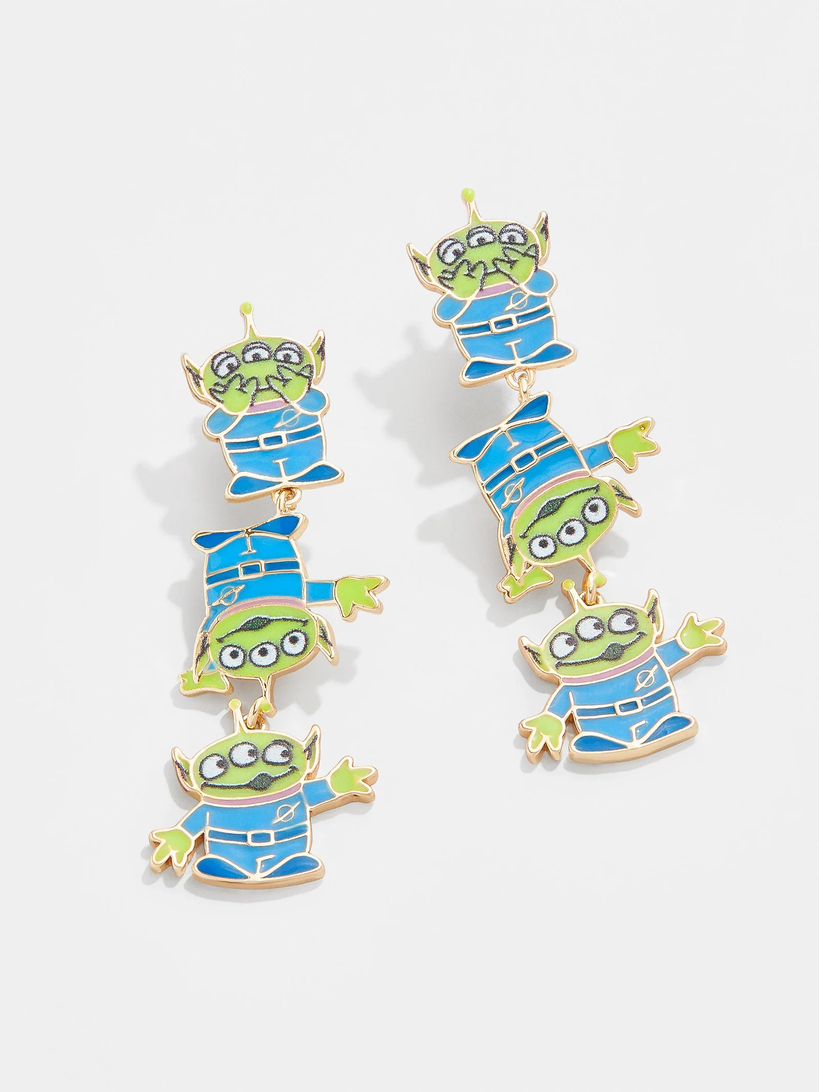 Toy Story Disney Pixar Alien Earrings - Blue/Green | BaubleBar (US)
