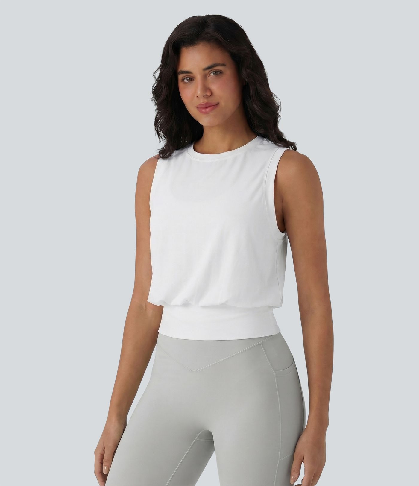 Women\u2019s Round Neck Workout Tank Top - Halara | HALARA