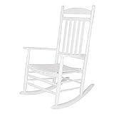 Shine Company Inc. 4333WT Rhode Island Rocking Chair, White | Amazon (US)