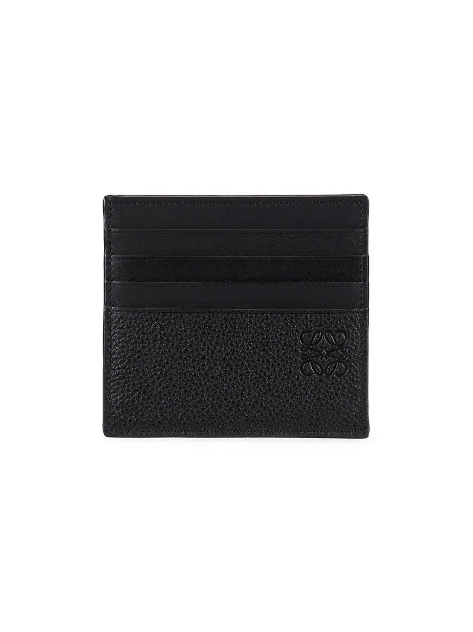 Open Plain Leather Cardholder | Saks Fifth Avenue