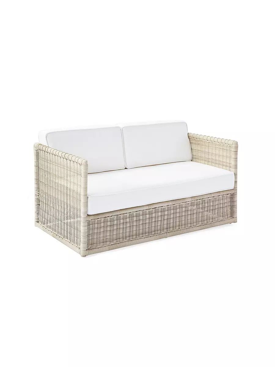 Pacifica Loveseat - Driftwood | Serena and Lily