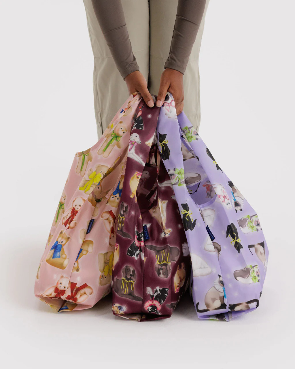 Standard Baggu Set Of 3 - Fancy Animals | ban.do