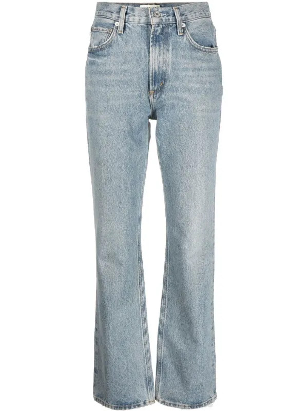 Bootcut-Jeans mit hohem Bund | Farfetch Global