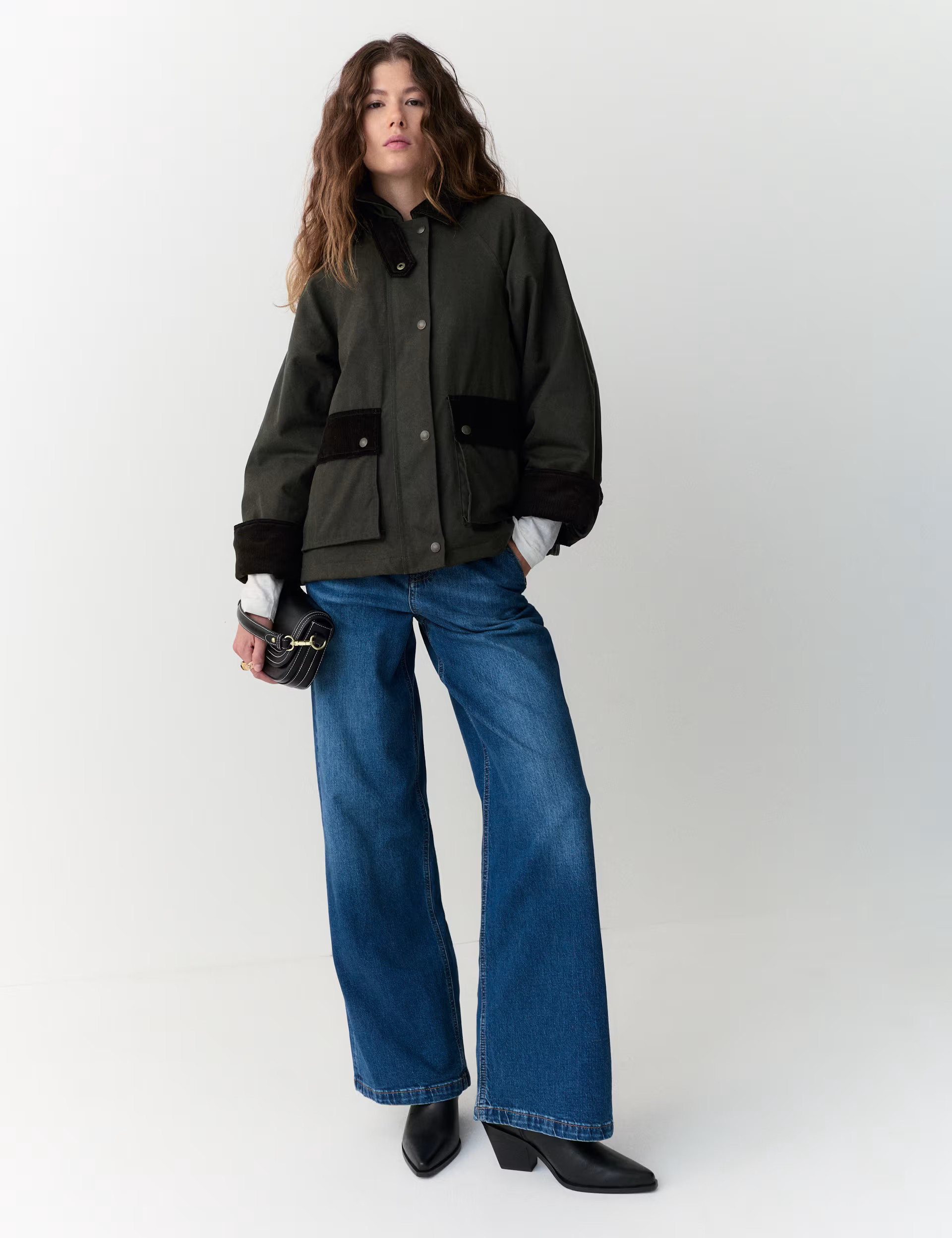 Waxed Pure Cotton Utility Jacket | Marks & Spencer (UK)